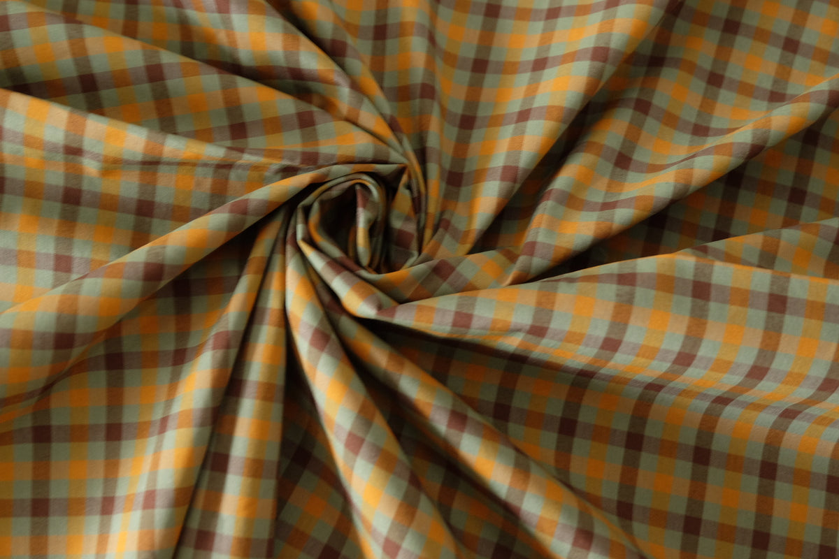 Autumn Plaid Polyamide Blend – 2.2 yd