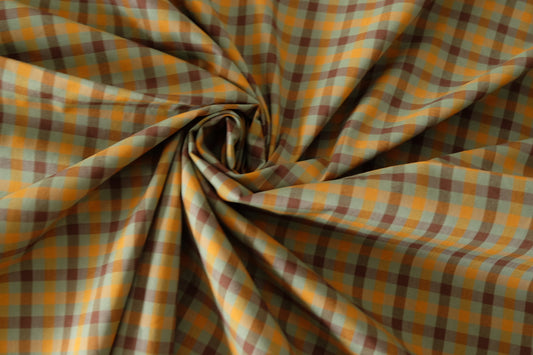 Autumn Plaid Polyamide Blend – 2.2 yd