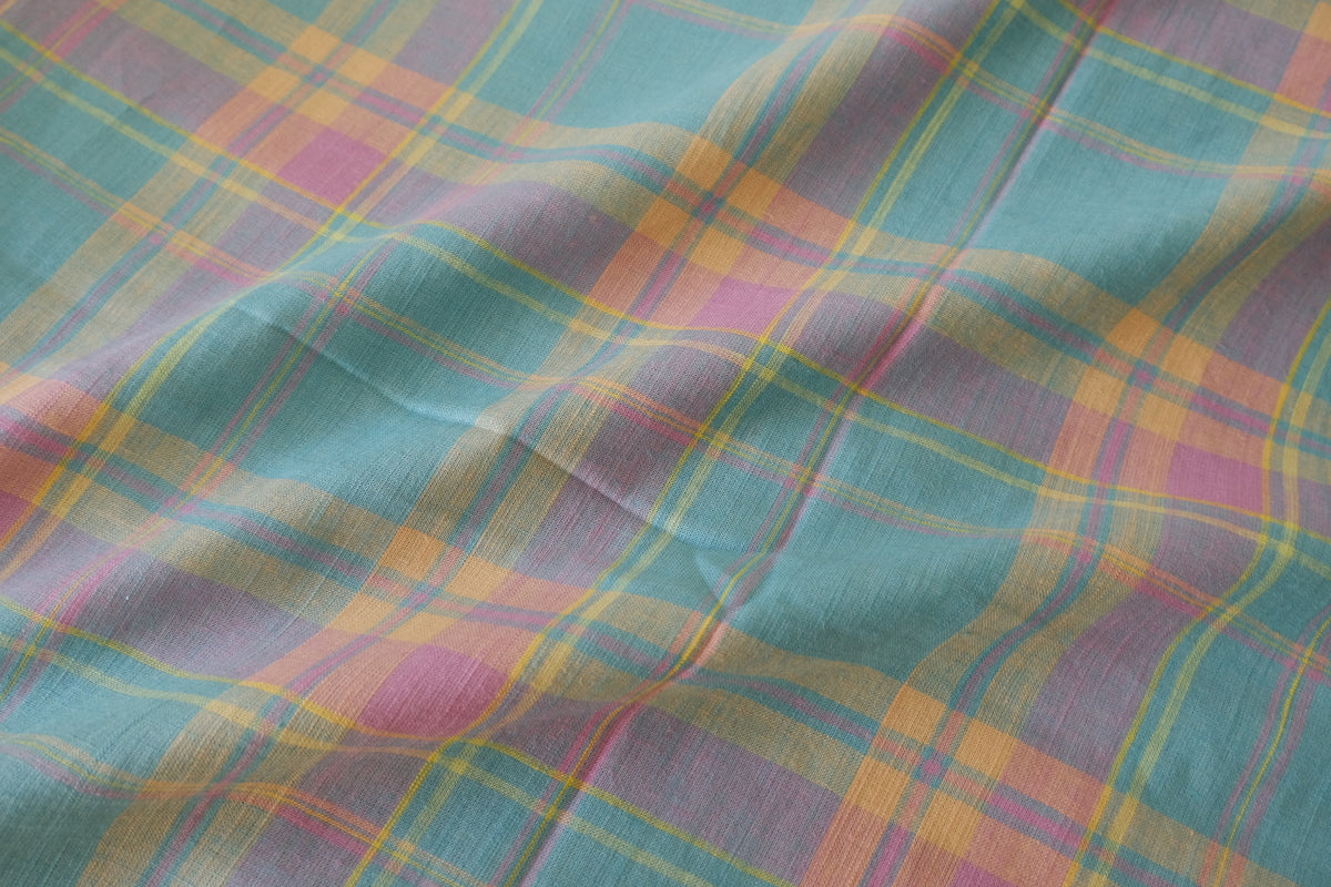 astel Daydream Plaid Linen Cotton – 2.19 yd