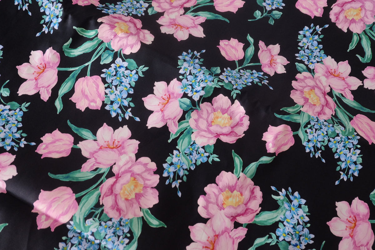 Vintage Peony Cotton Sateen — 2.19 yd