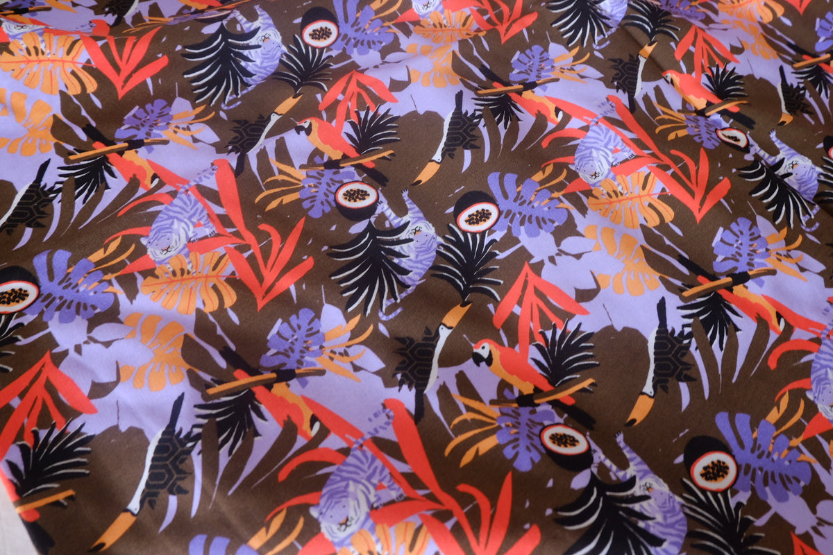Tropical Chaos French Terry – 2.2 yd