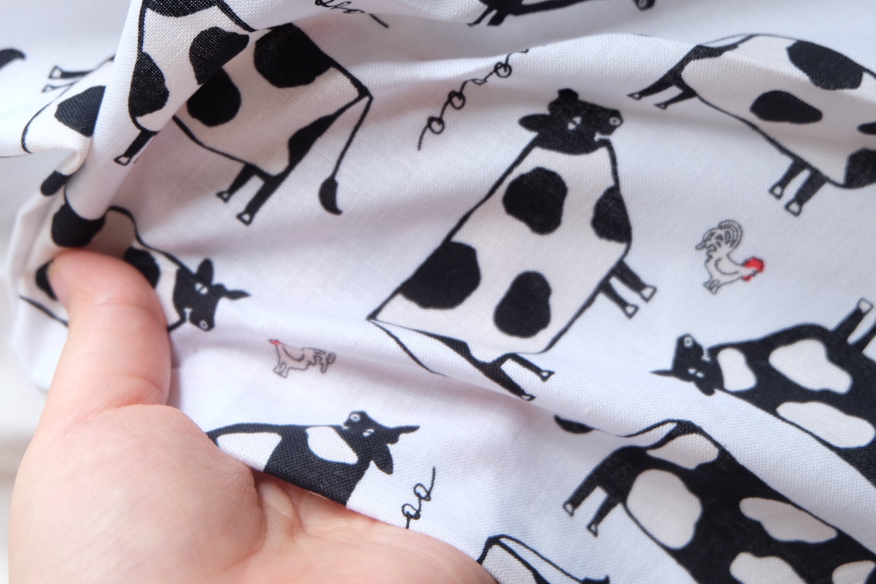 Hobby Lobby Moo Cow Craft Fabric – 3.3 yd