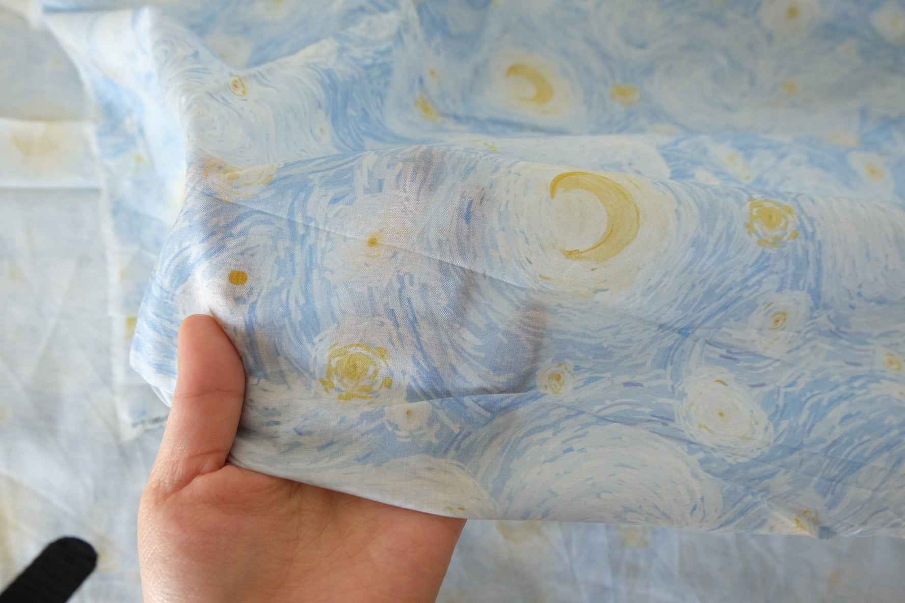 Moonlit Sky Cotton Voile Fabric – 2.2 yd