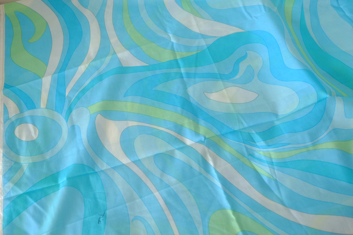 Aqua Current Cotton Lawn – 3.5 yd