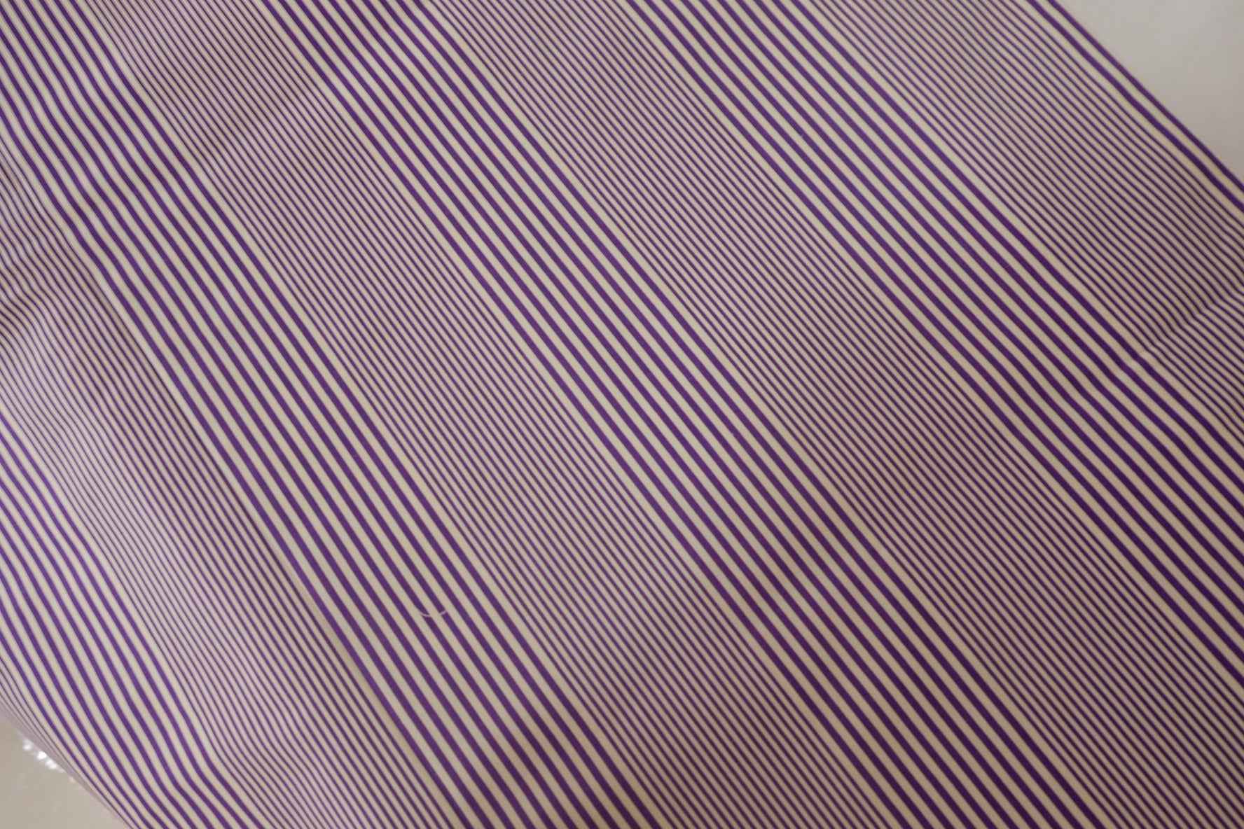 Purple Pinstripe Crisp Cotton Poplin – 2.2 yd