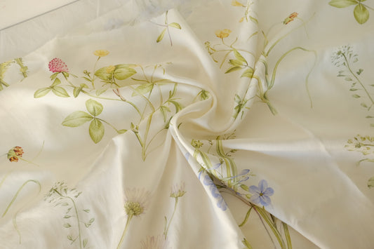 Botanical Cupro Linen Fabric – 3.3 yd