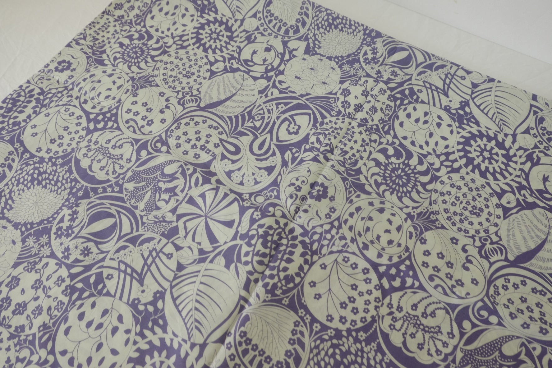 Purple Ornament 60s Cotton Poplin – 2.2 yd