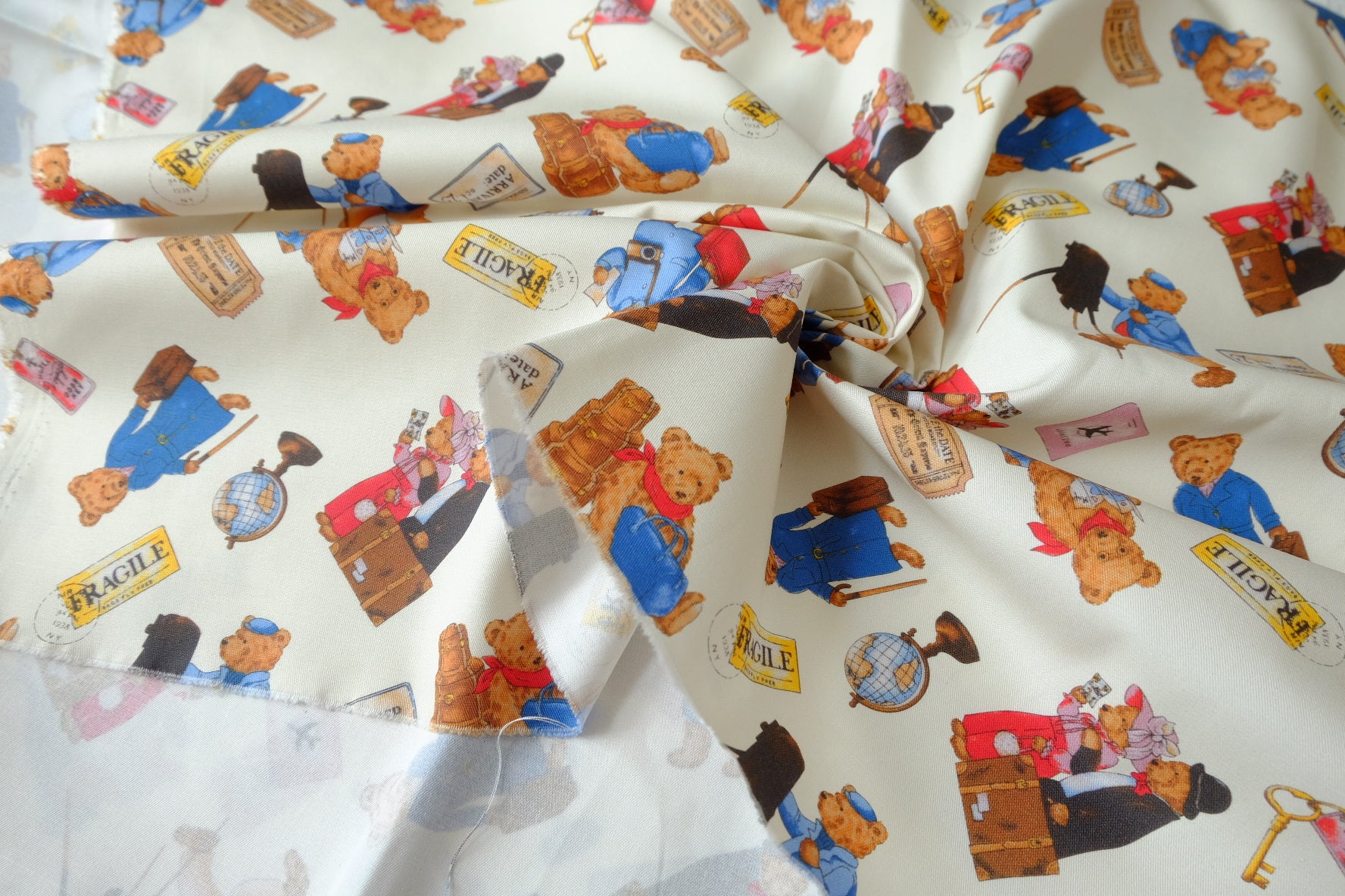 Travel Bear Cotton Twill, 2.2 Yards