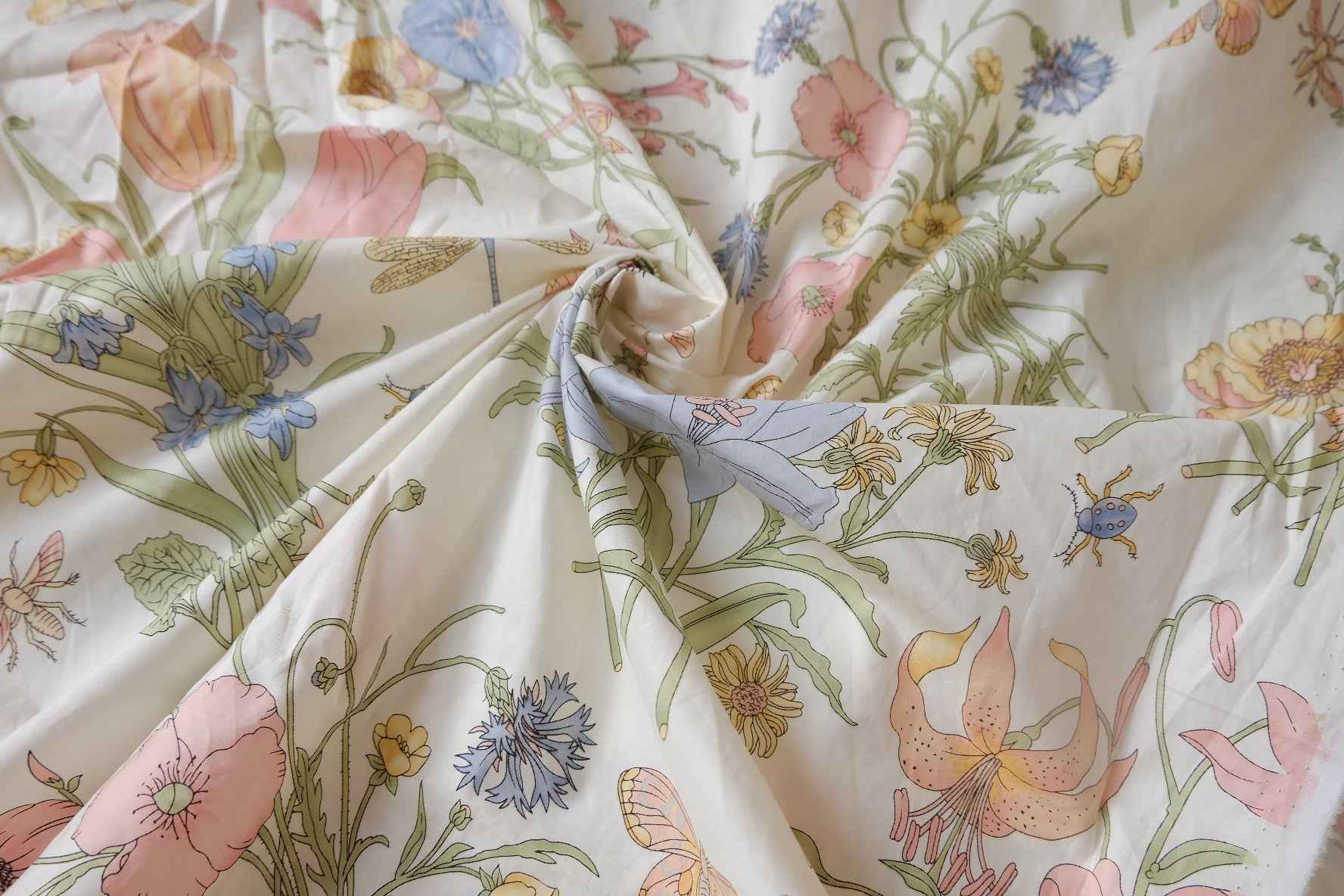 Botanical Garden Cotton Poplin Fabric - 3.28 yd