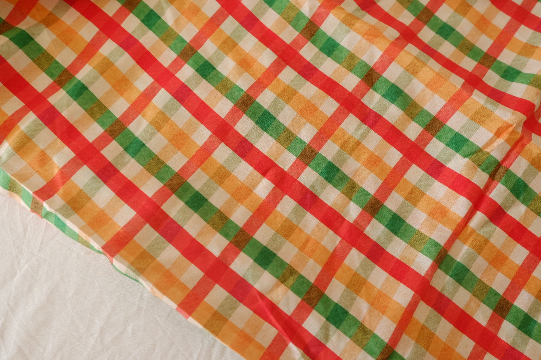 Picnic Check Rayon Challis Fabric – 2.2 yd