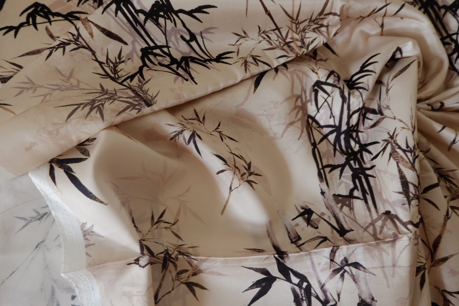 Ink Bamboo Silky Rayon Fabric – 3.3 yd