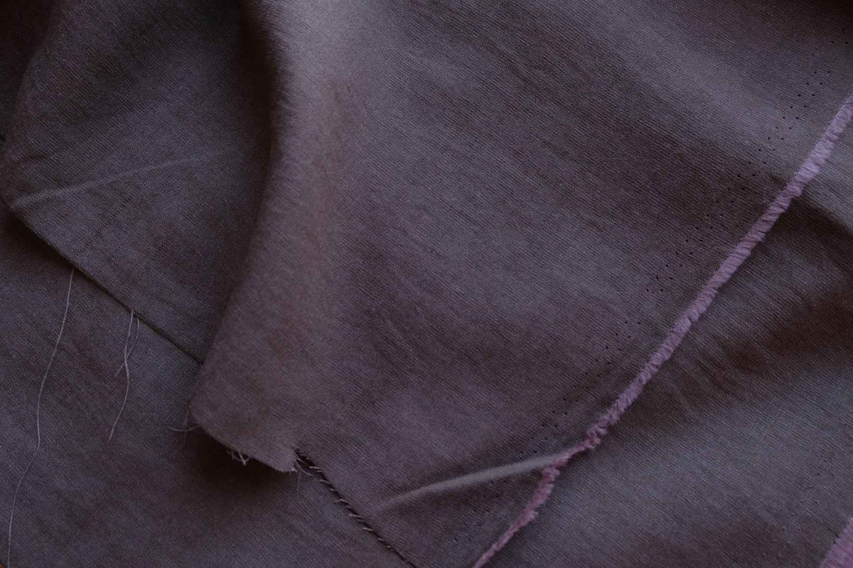 Cocoa Rose Cupro Cotton Linen Blend Fabric – 2.19 yd