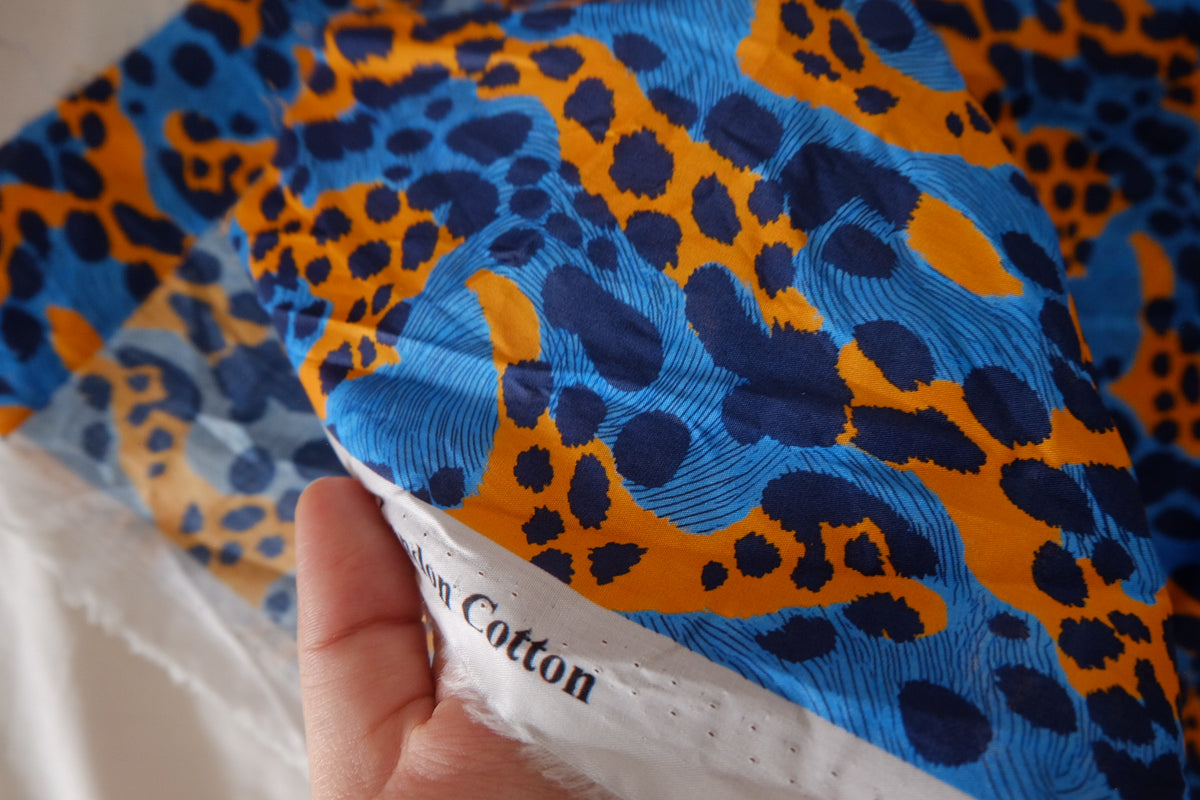 Electric Safari Cotton Lawn — 1.20 yd