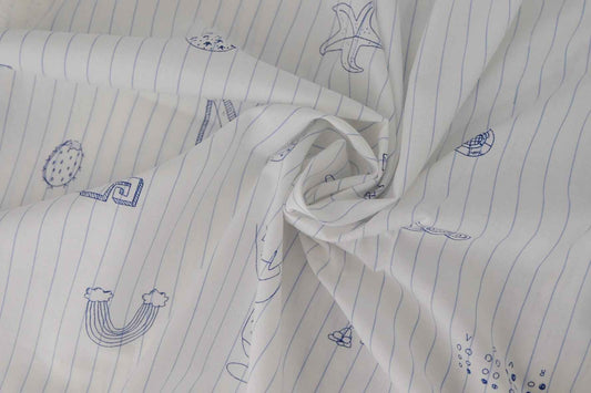 Notebook Doodle Cotton – 2.2 yd