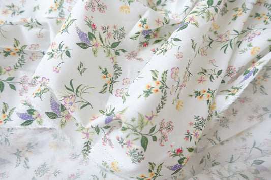 Wildflower Sprig Cotton, 1.6 Yards