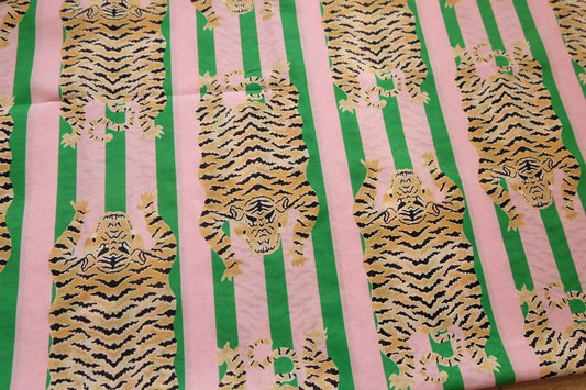 Tiger Stripe Cotton Print — 2.2 yd
