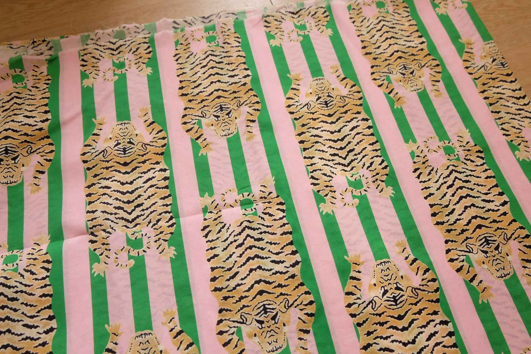 Tiger Stripe Cotton Print — 2.2 yd