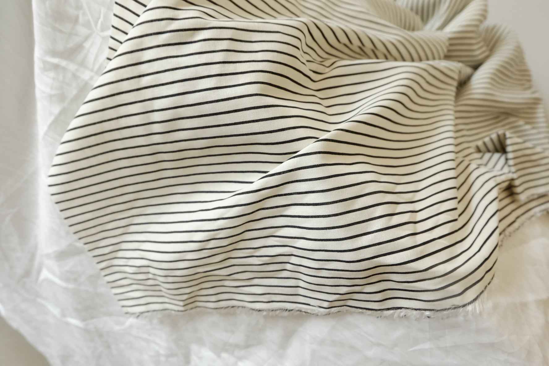 Japanese Pinstripe Pure Ramie – 2.19 yd