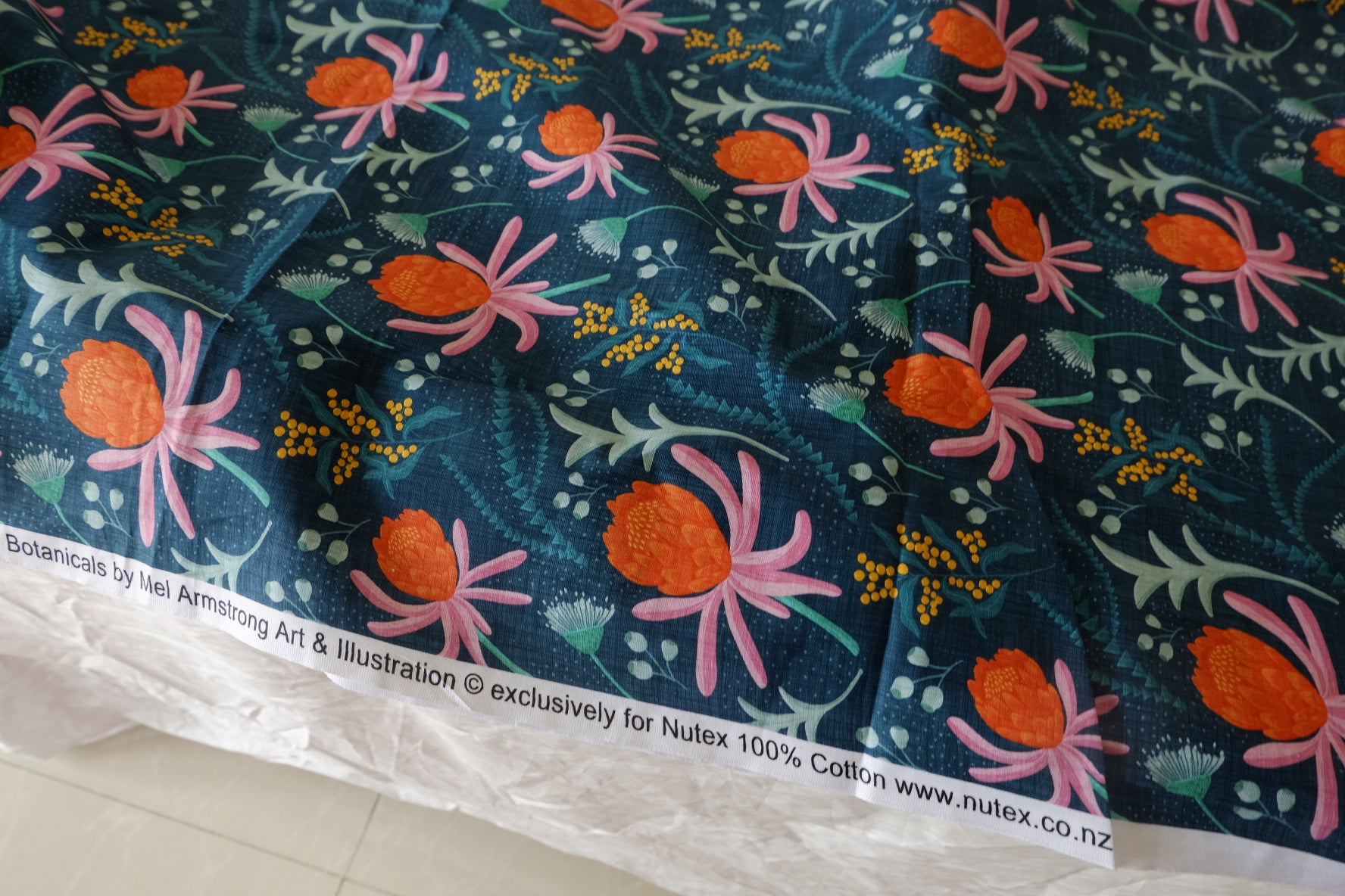 Night Meadow Botanical Cotton – 2.19 yd