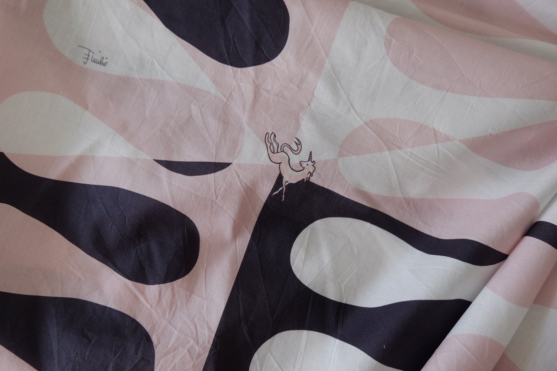 Blush Abstract Cotton Lawn – 1.1 yd