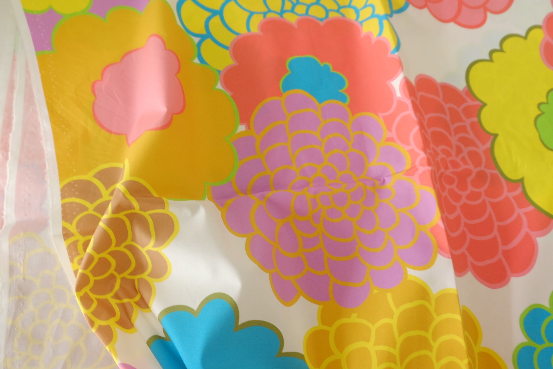Retro Pop Floral Cotton Poplin – 1.6 yd
