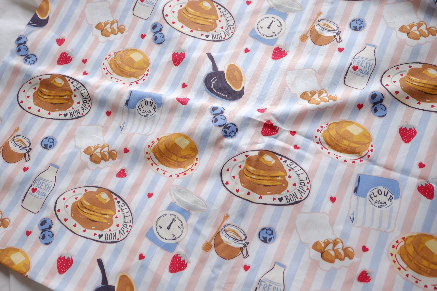 Breakfast Bakery Cotton Poplin – 2.2 yd