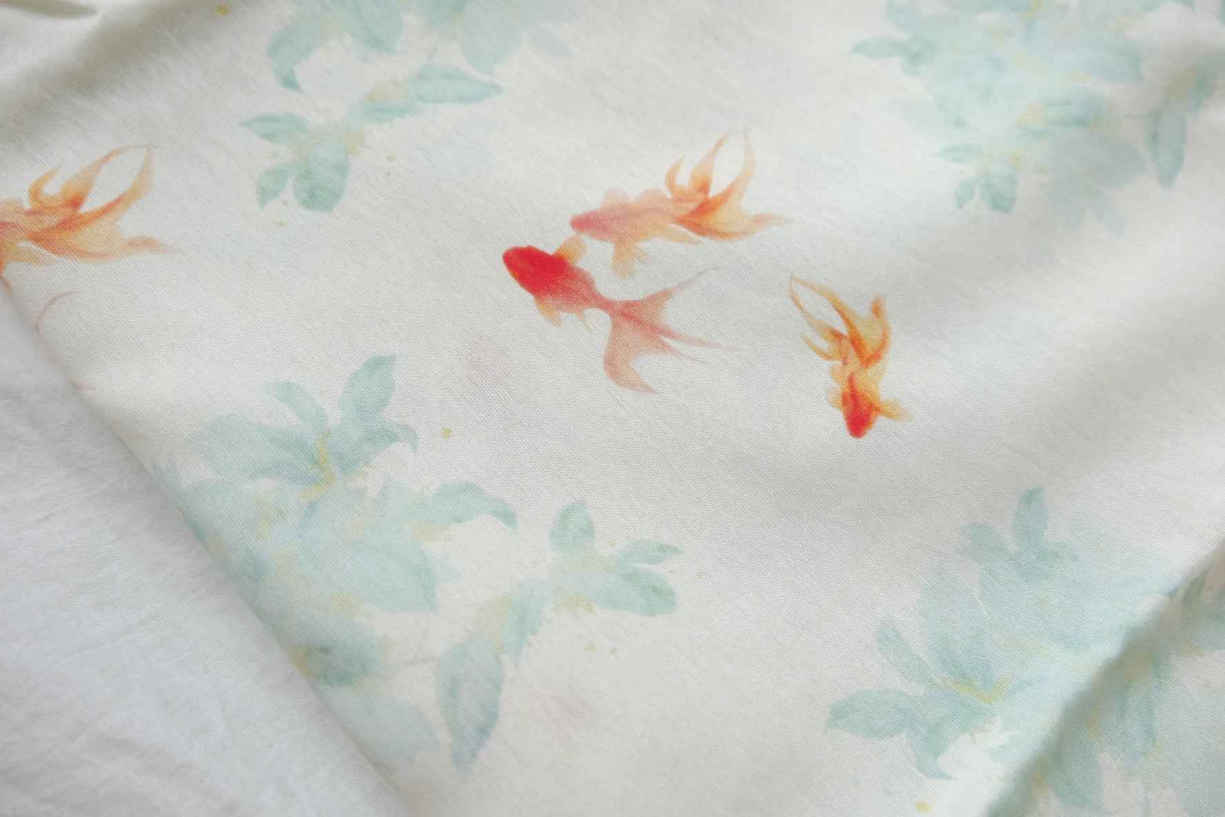 Goldfish Tencel-Nylon Fabric - 2.73 yd