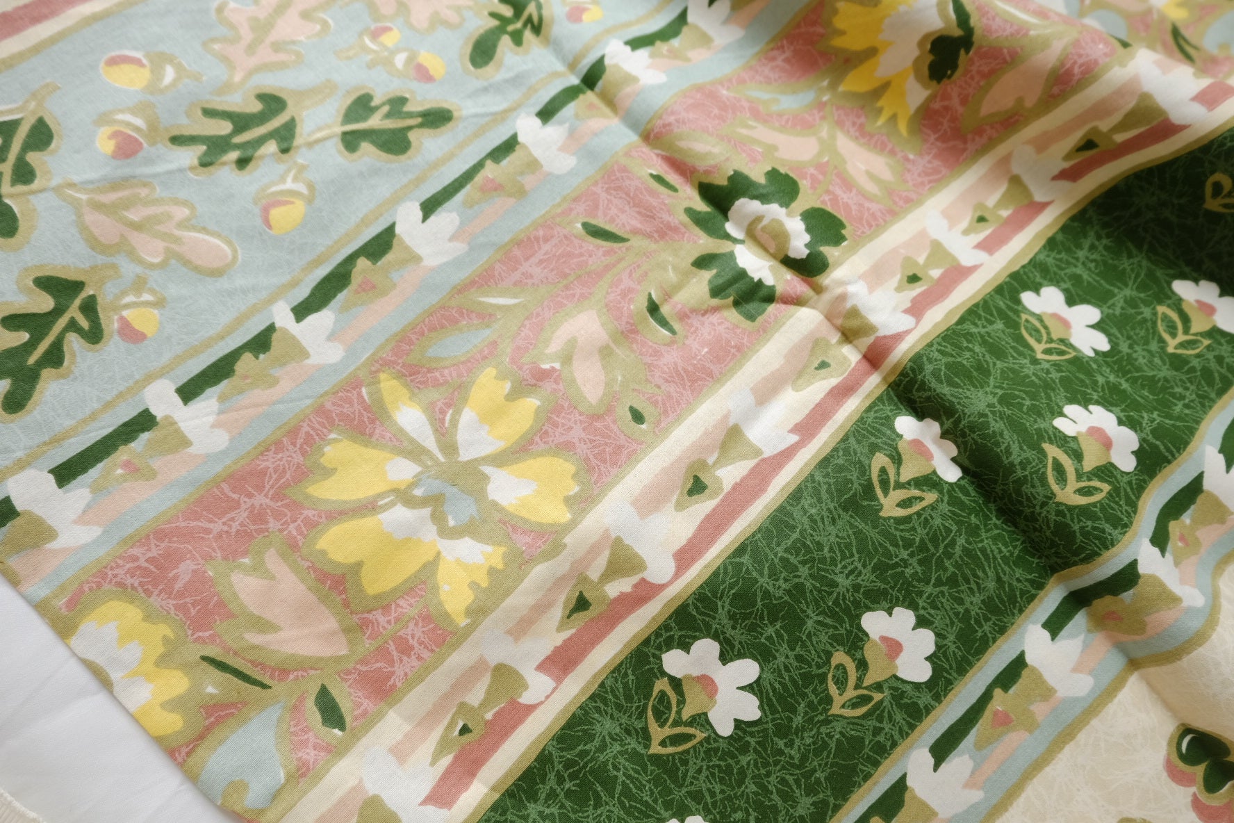 French Selvedge Wide Cotton Home Fabric - 1.64 yd