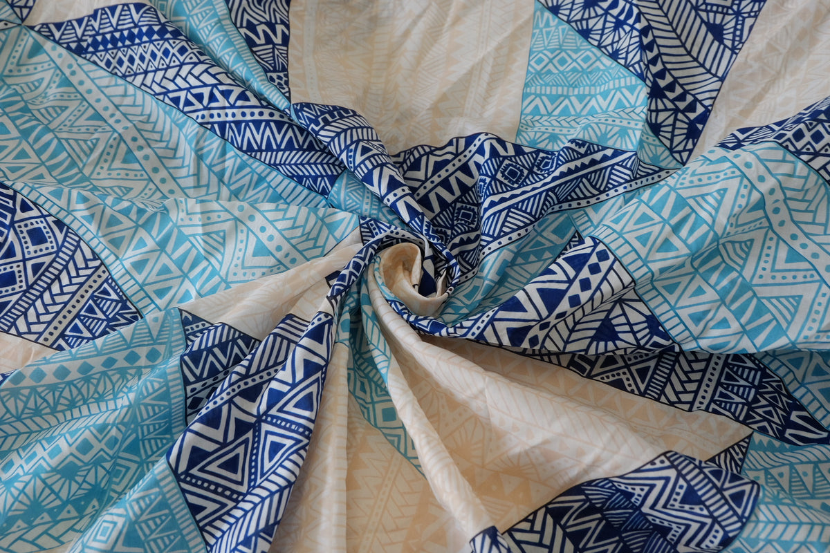 Coastal Mosaic Fine Cotton Lawn – 3.28 yd
