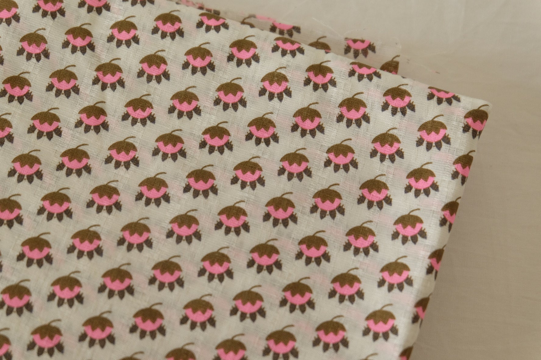 Legged Strawberry Cotton Poplin Fabric – 2.2 yd
