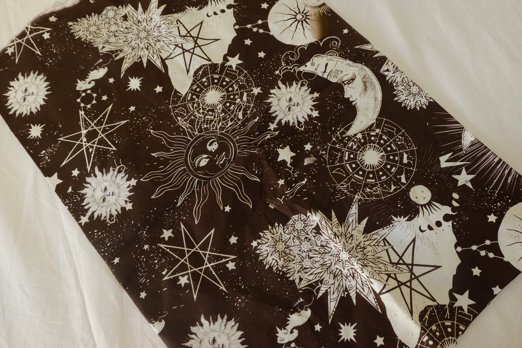 Celestial Moon Cotton Fabric – 1 yd