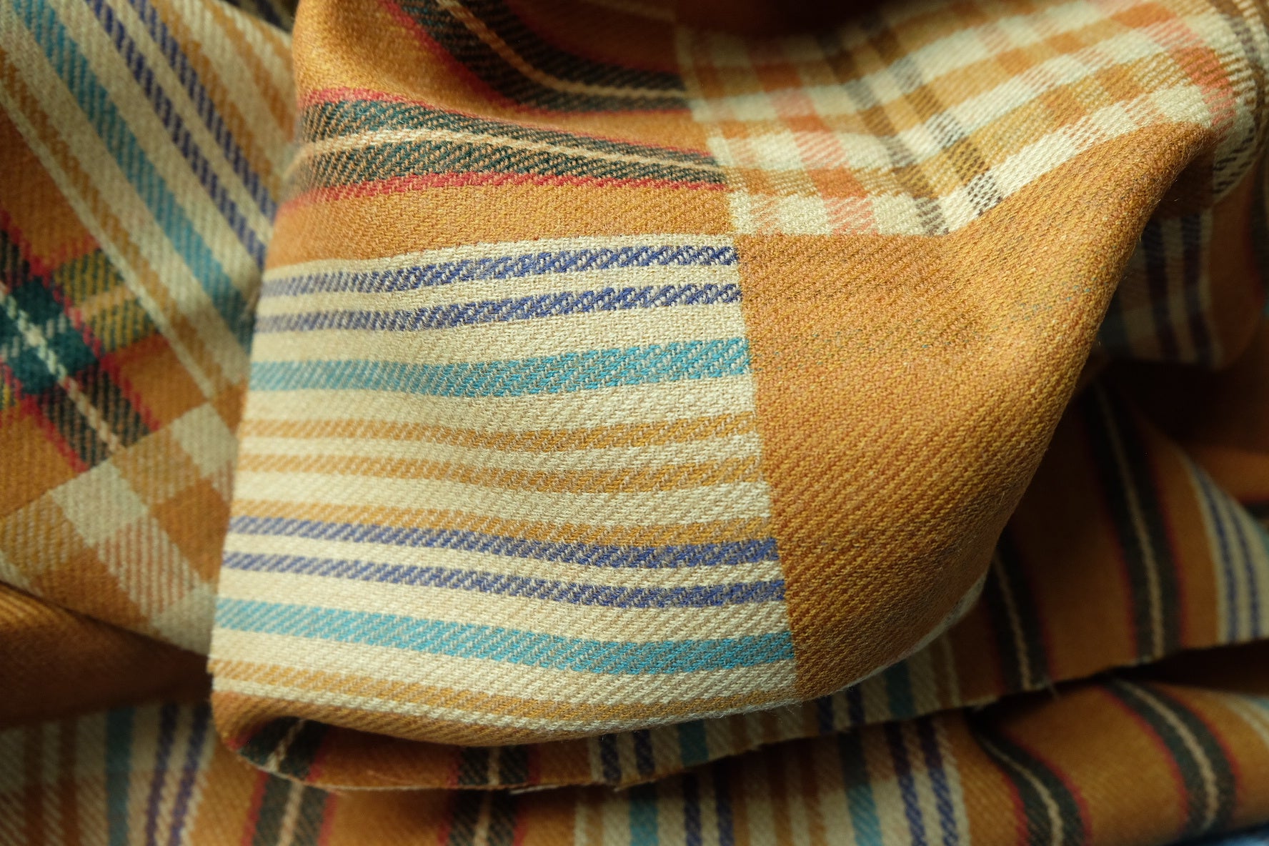Japanese Double-Faced Patchwork Wool – 2.2 yd