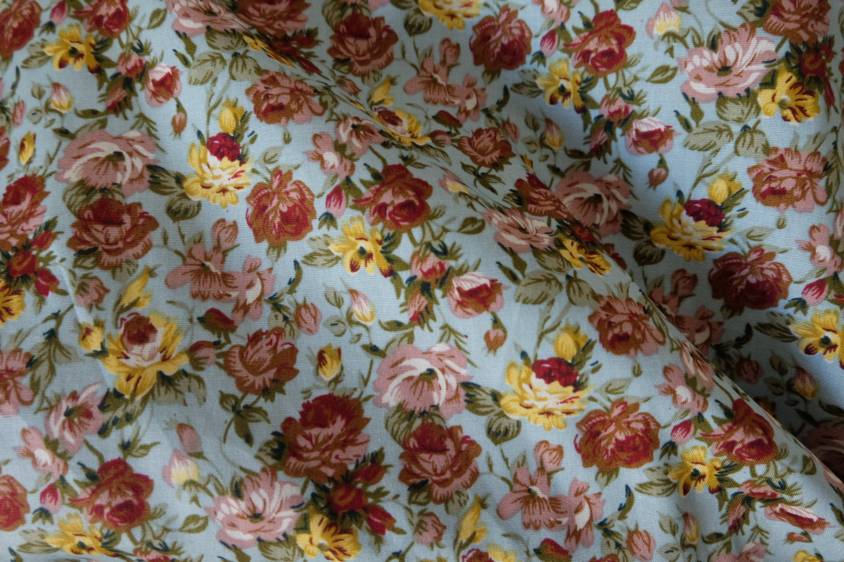 Vintage Rose Garden Cotton – 2.19 yd