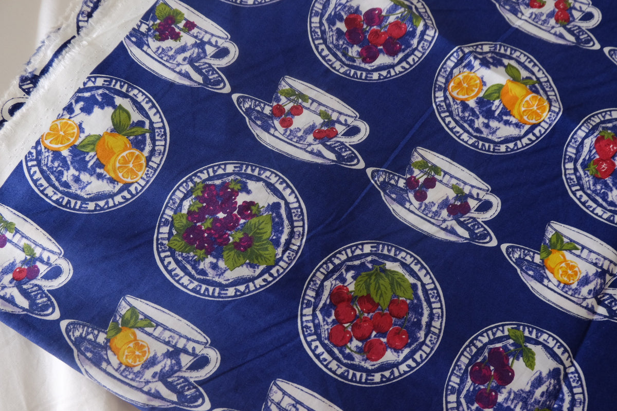 Berry Tea Party Cotton Lawn – 2.2 yd / 3.3 yd