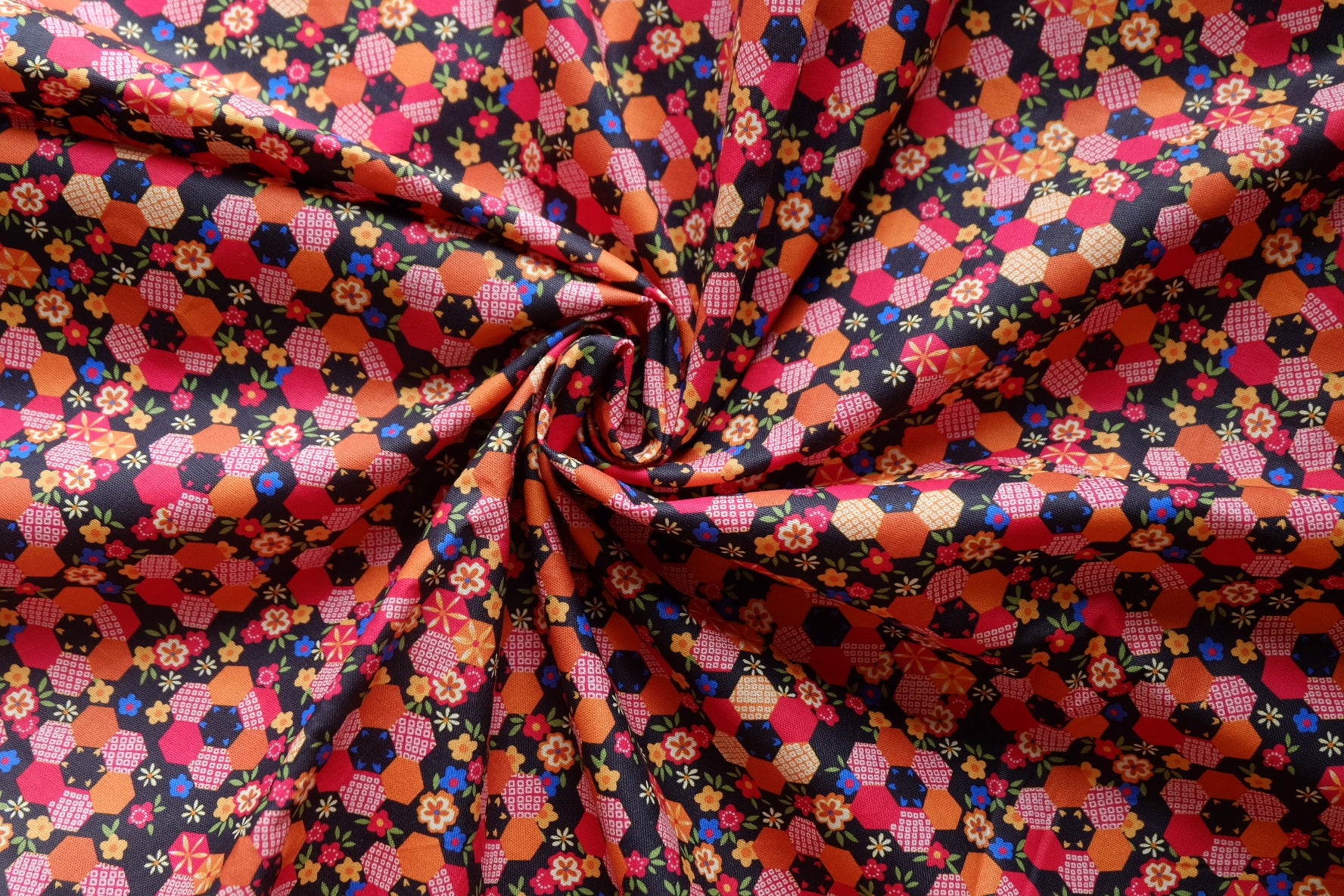 Retro Patchwork Floral 20s Cotton – 2.5 yd