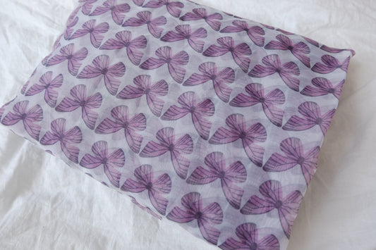 Lavender Bow Organza, 3.3 Yards