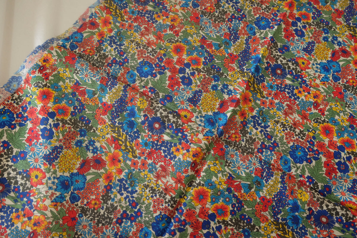 Wildflower Mosaic Cotton Lawn – 2.2 yd