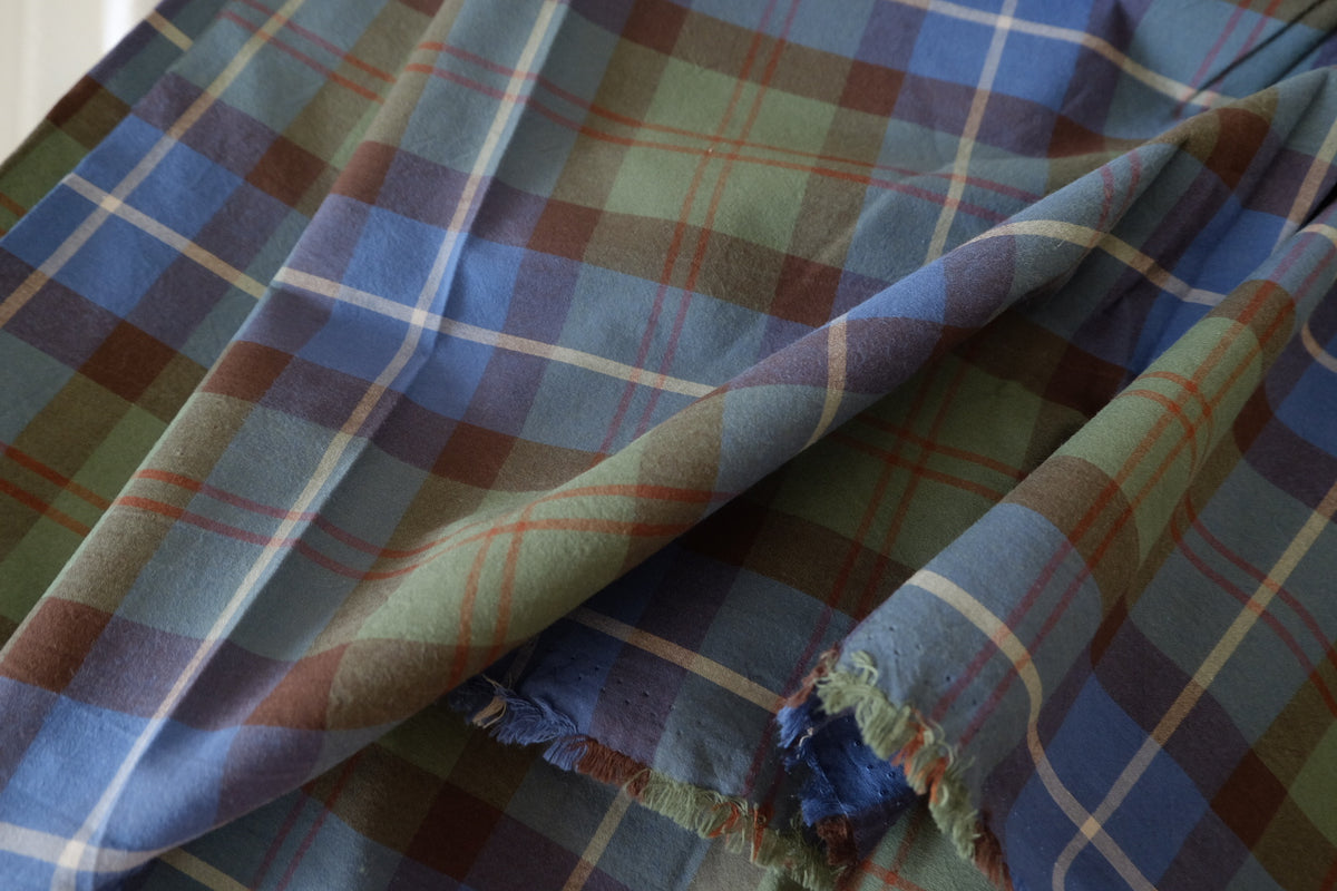 Washed Heritage Check Organic Cotton – 2.2 yd
