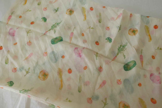 Watercolor Garden Sheer Tencel – 3.3 yd