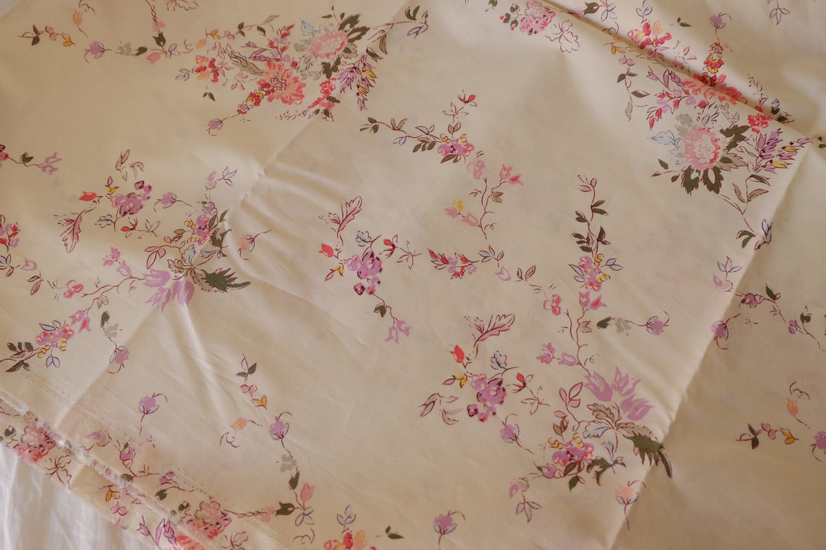 Vintage Blush Garden Cotton Poplin – 3.28 yd