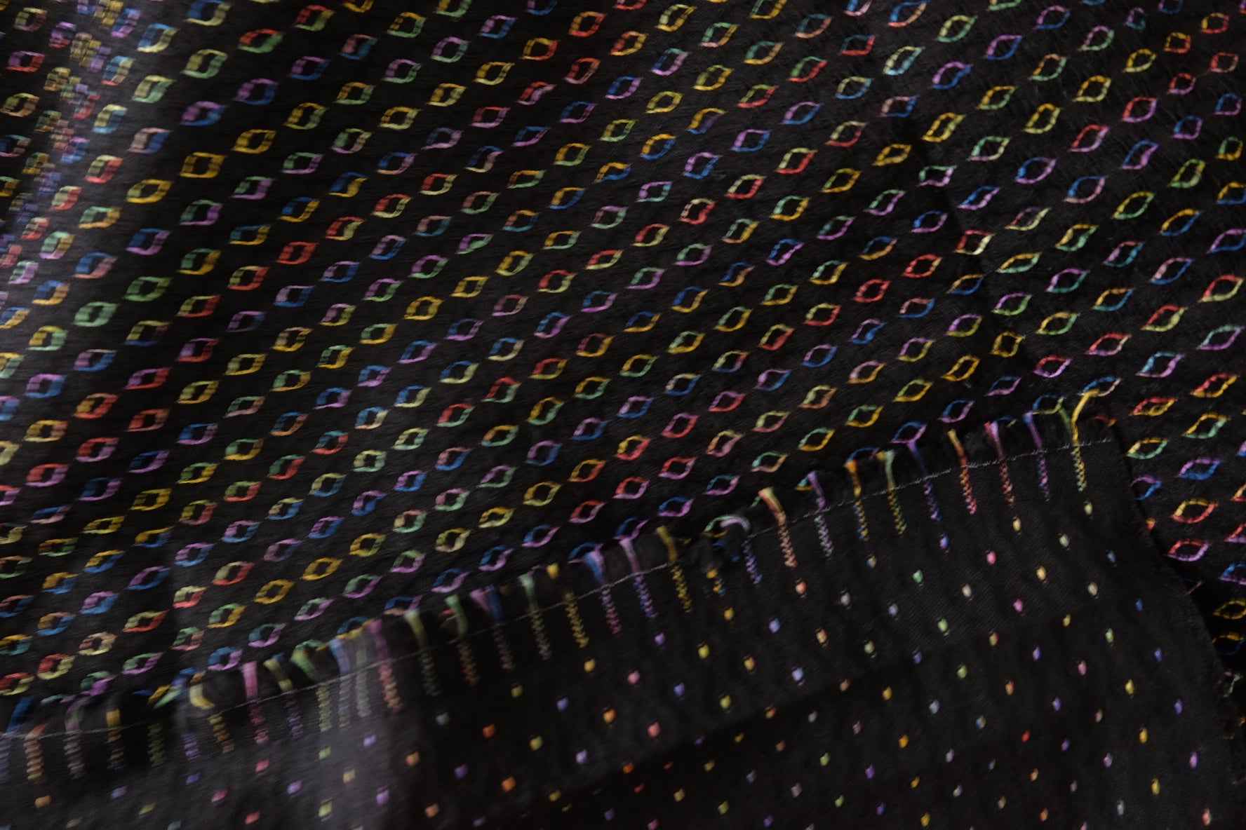 Japanese Cotton Linen Jacquard Fabric – 1.6 yd