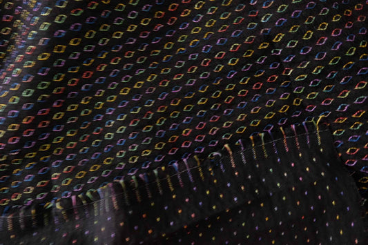 Japanese Cotton Linen Jacquard Fabric – 1.6 yd
