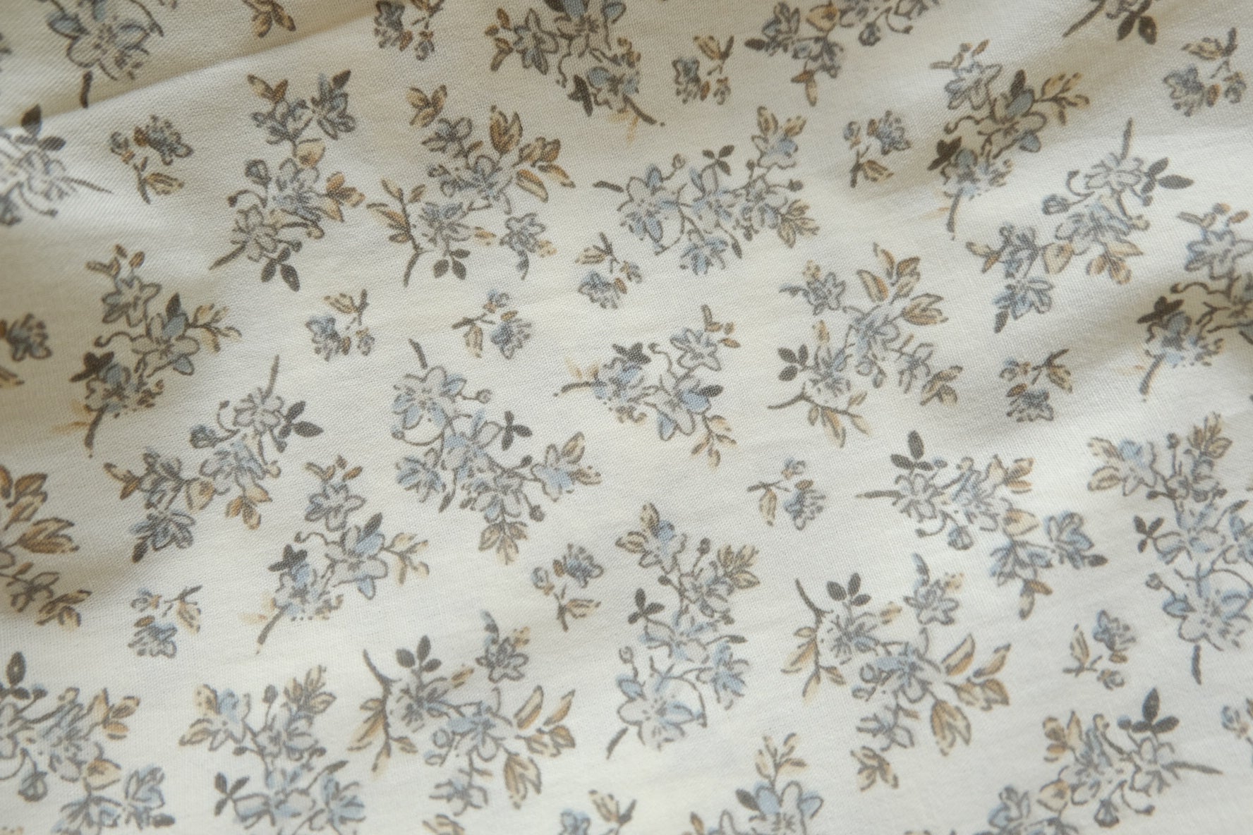 Soft Ditsy Floral Cotton, 3.3 Yards