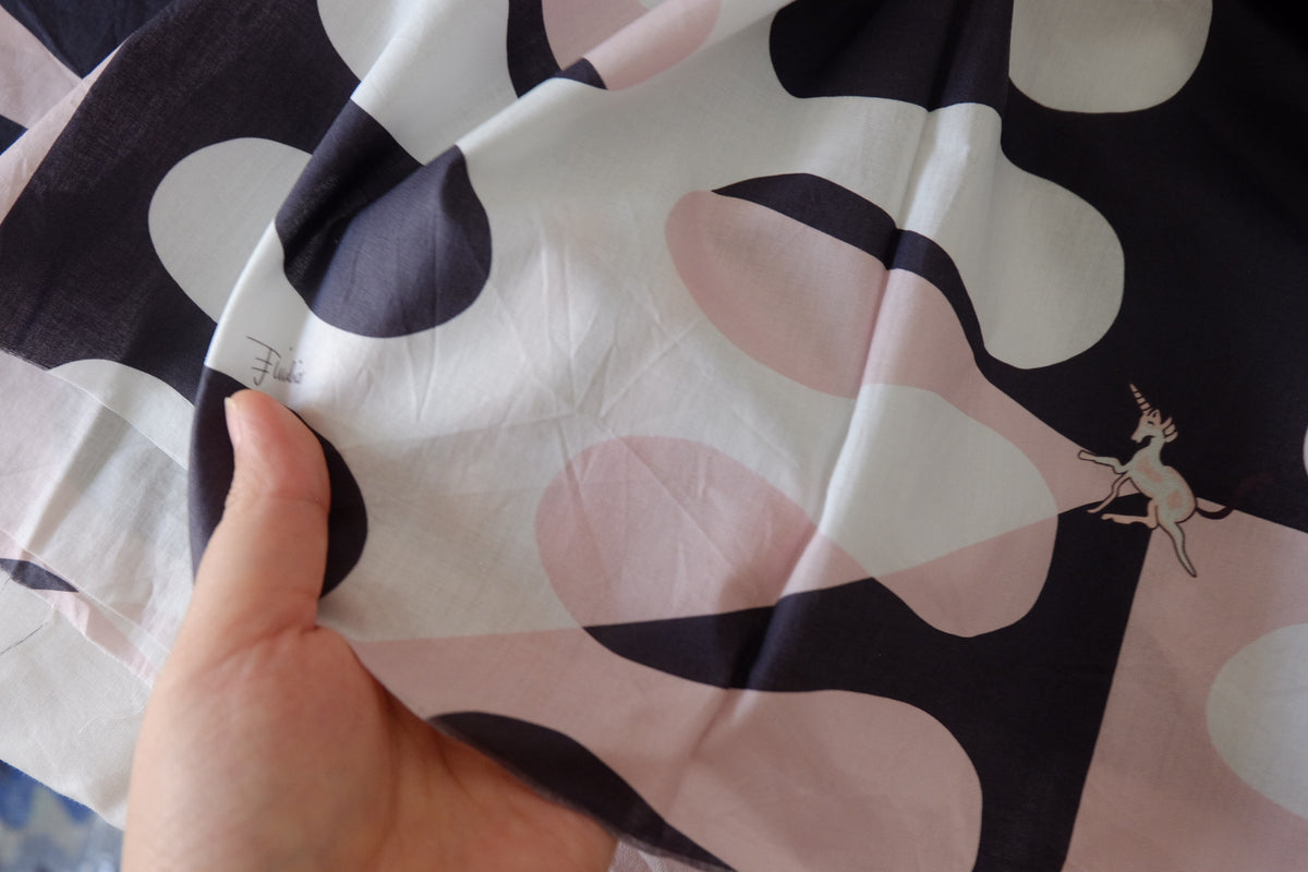Blush Abstract Cotton Lawn – 1.1 yd