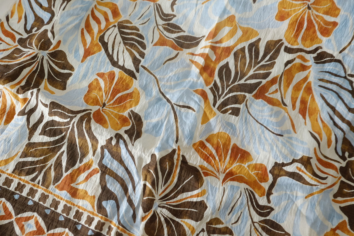 Border Print Tencel Cotton — 3.28 yd