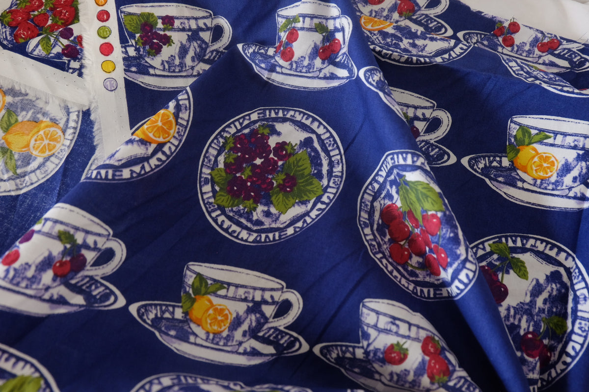 Berry Tea Party Cotton Lawn – 2.2 yd / 3.3 yd