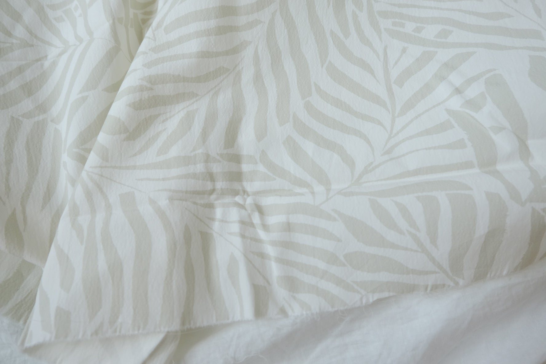 Textured White Cotton Poplin, 2.2 Yards