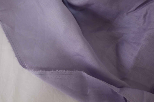Dusty Lavender Pure Linen Fabric – 1.6 yd