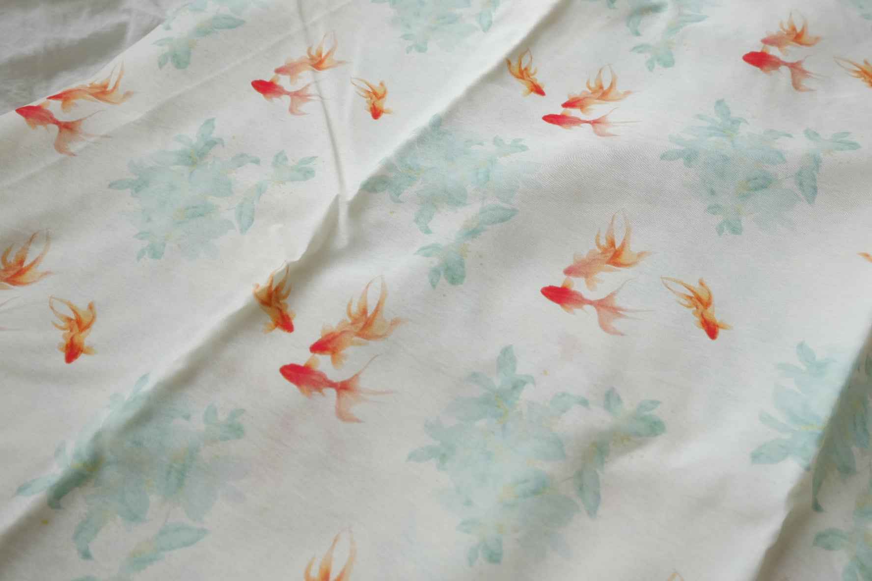 Goldfish Tencel-Nylon Fabric - 2.73 yd
