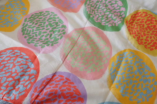 Colorful Confetti Circles Cotton Poplin – 2.2 Yards